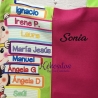 Estola Libros fucsia para profe