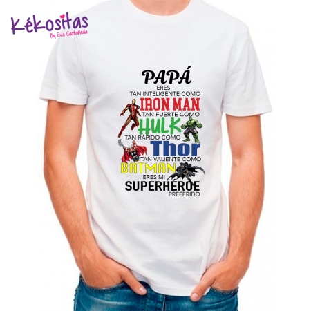 Camiseta SuperHéroes