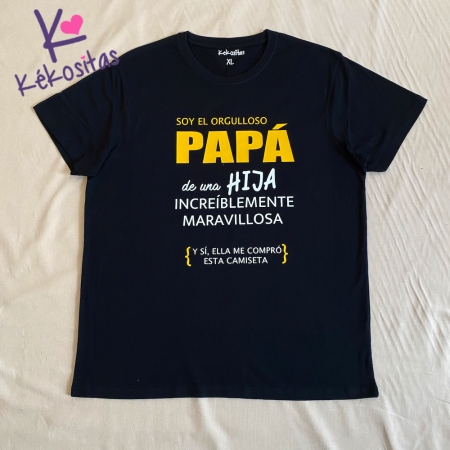 Camiseta Orgulloso Papá