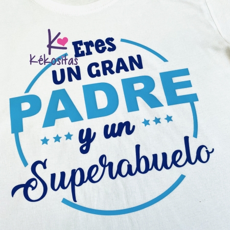 Camiseta Papá y Superabuelo