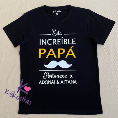 Camiseta Increíble Papá