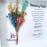 Marco Agradecimiento con Flores