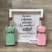 🫶 Ritual de arena para bodas bonitas.
➡ www.kekositas.com ⬅
https://wa.me//+34693325820
#ritual #boda #bodas2023 #arena #ritualarenas #ceremonia #amor #ilusion #personalizado #detalles #regalos #regalosunicos #celebracion #ceremonia #novio #novia #diaespecial #marco #botella #union #bodacivil #enlace #ritualdearena